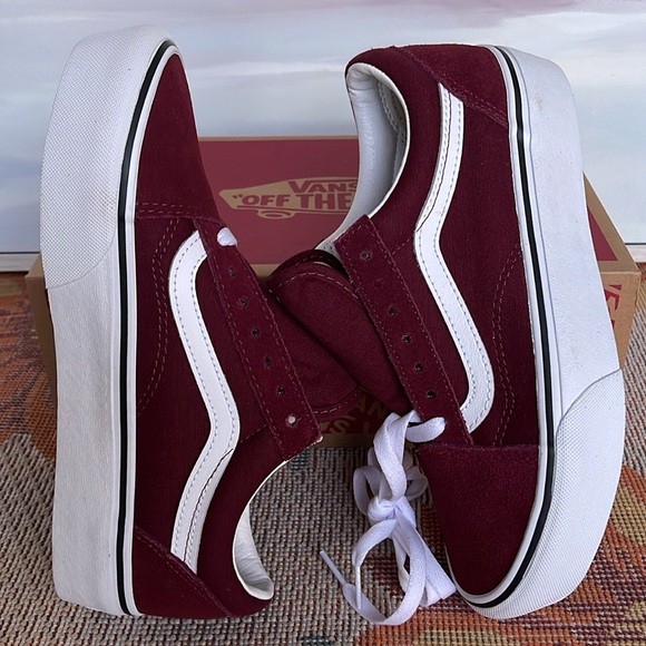 Vans WMNS Old Skool Platforms Port Royal Sneakers - Picture 10 of 15